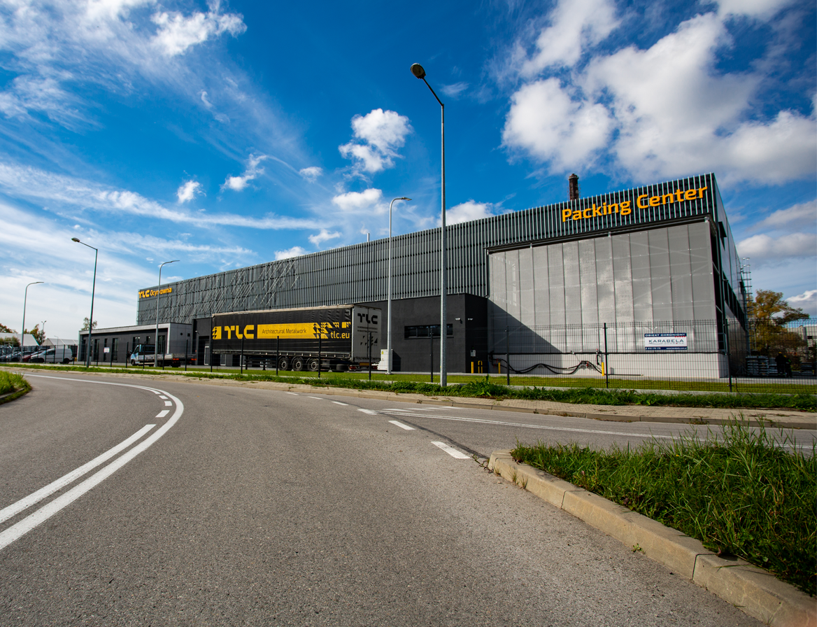 Centre d’emballage – partie intégrante de l’usine moderne de galvanisation TLC