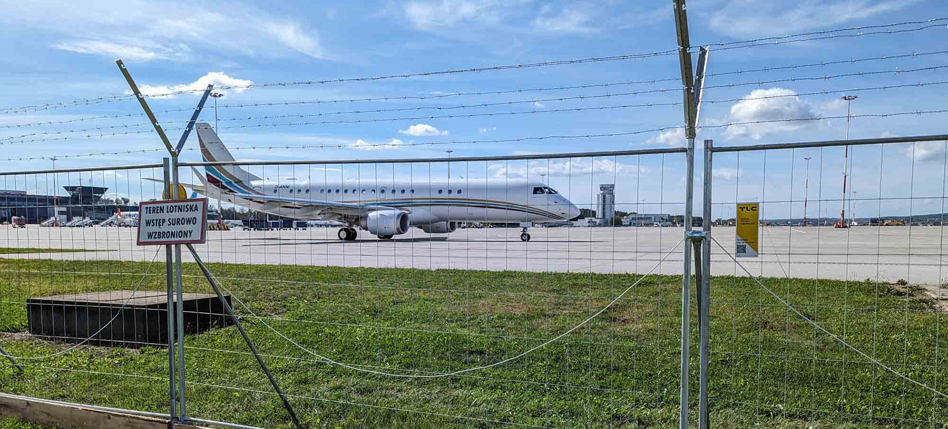 Clôture Mobilt pour le projet de terminal de fret de l’aéroport de Cracovie-Balice